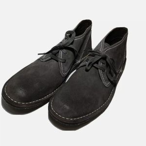 John Varvatos Grey Suede Chukka 9.5 M Boot